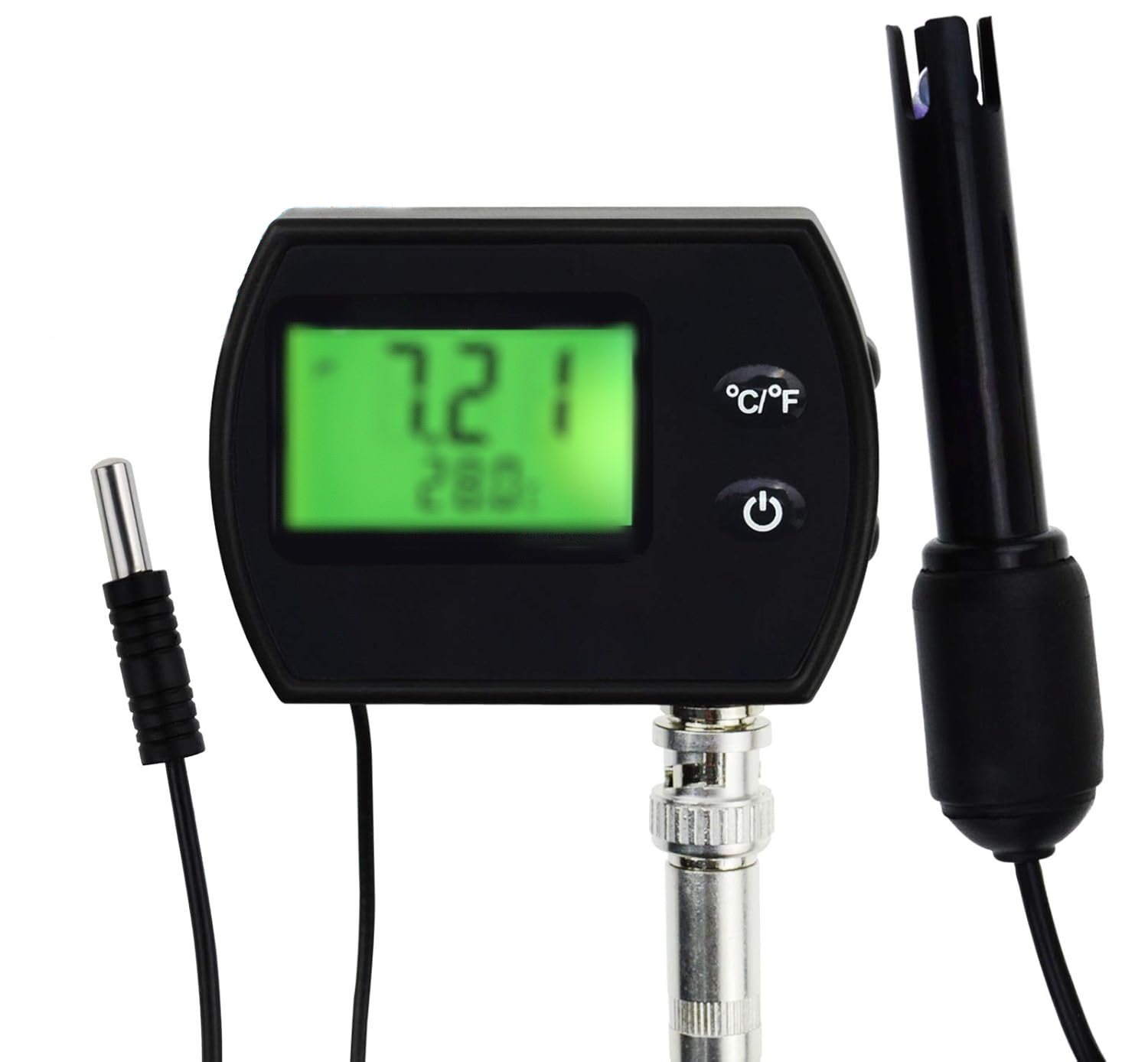 Continuous pH monitoring system used to track water and nutrient solution stability.