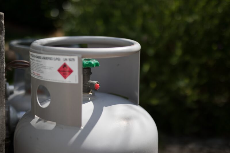 gass tank at outdoor