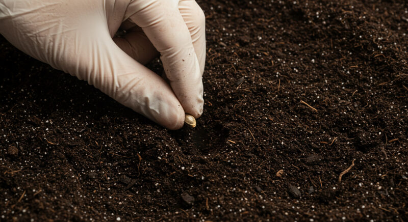 direct sowing cannabis seed