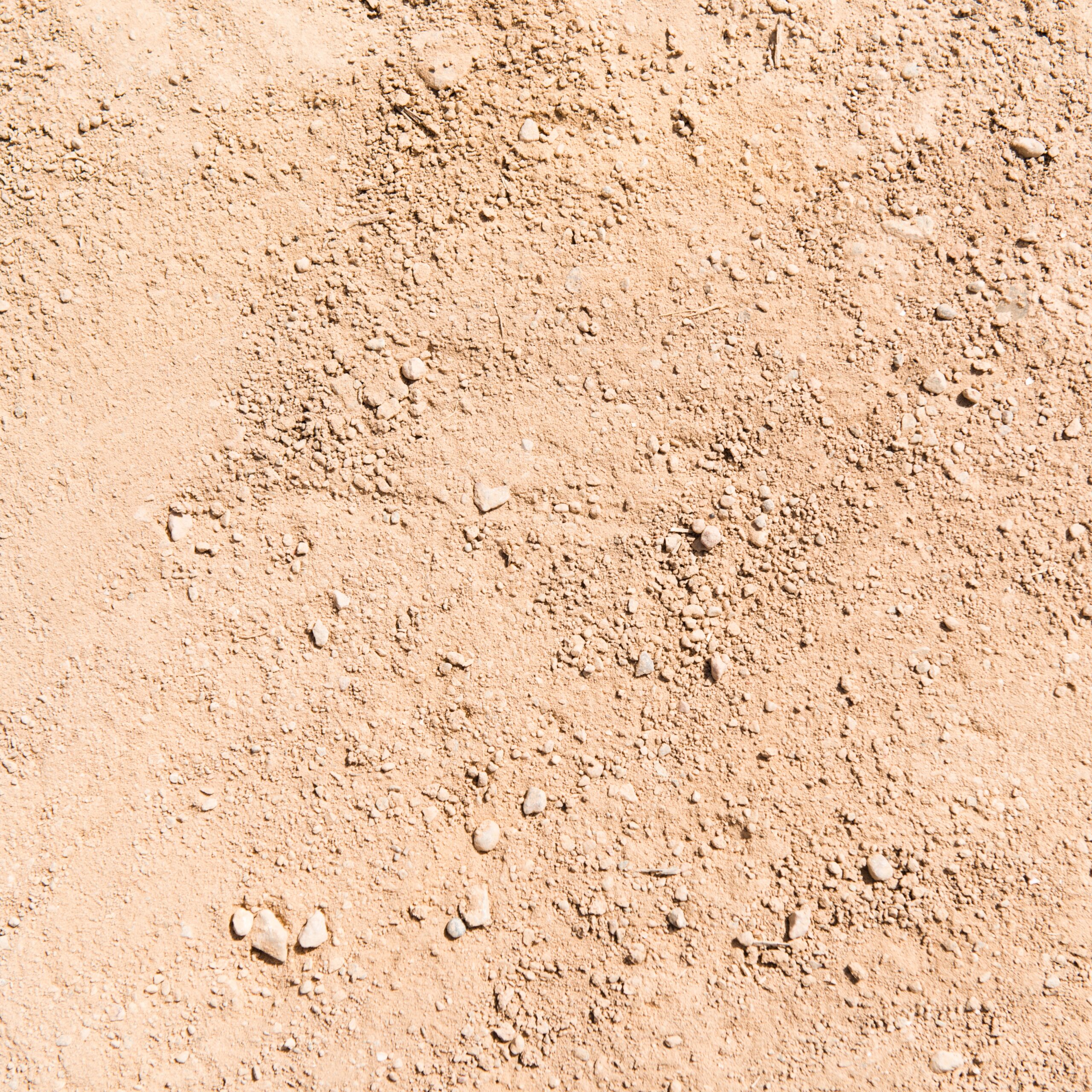 Sand ground textured.